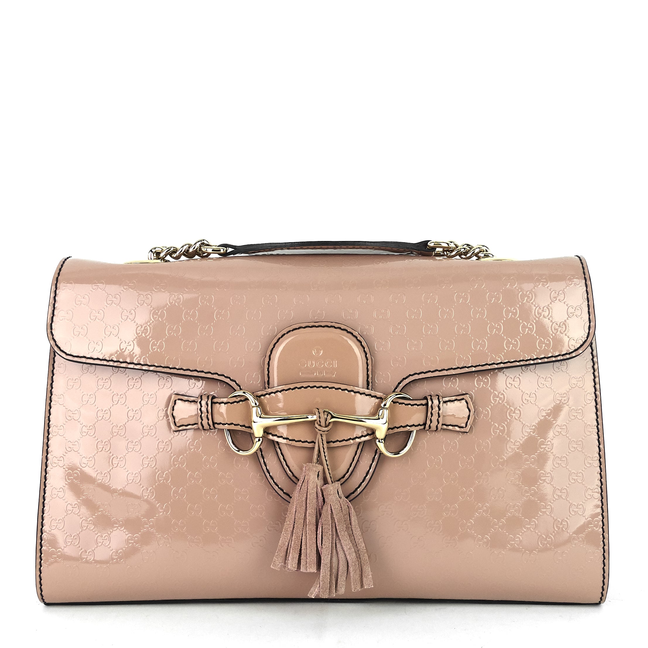 Emily Micro Guccissima Patent Leather Bag Poshbag Boutique