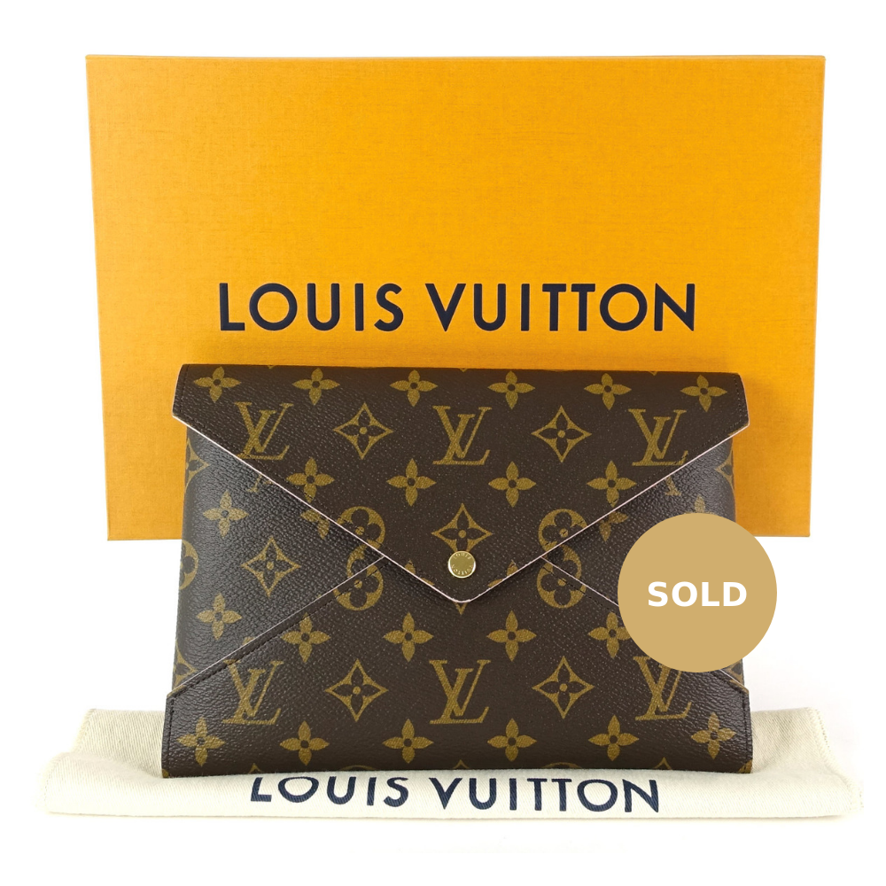 New Louis Vuitton Large Pochette Kirigami Pouch Clutch