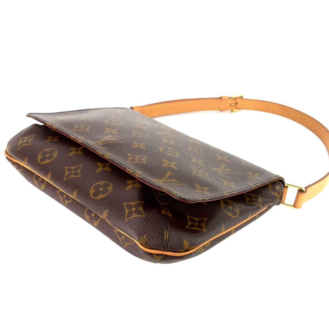 Louis Vuitton Musette Tango Brown Cloth ref.969875 - Joli Closet