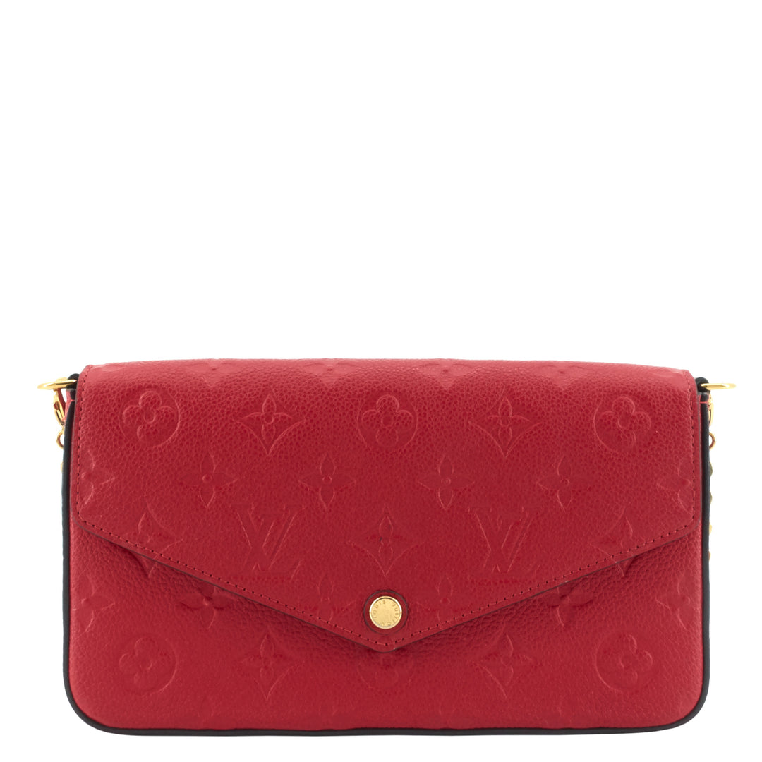 Félicie Pochette Monogram Empreinte Leather Bag