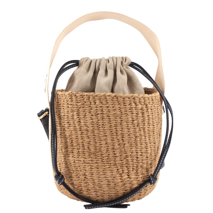 Woody Small Basket Tote Bag