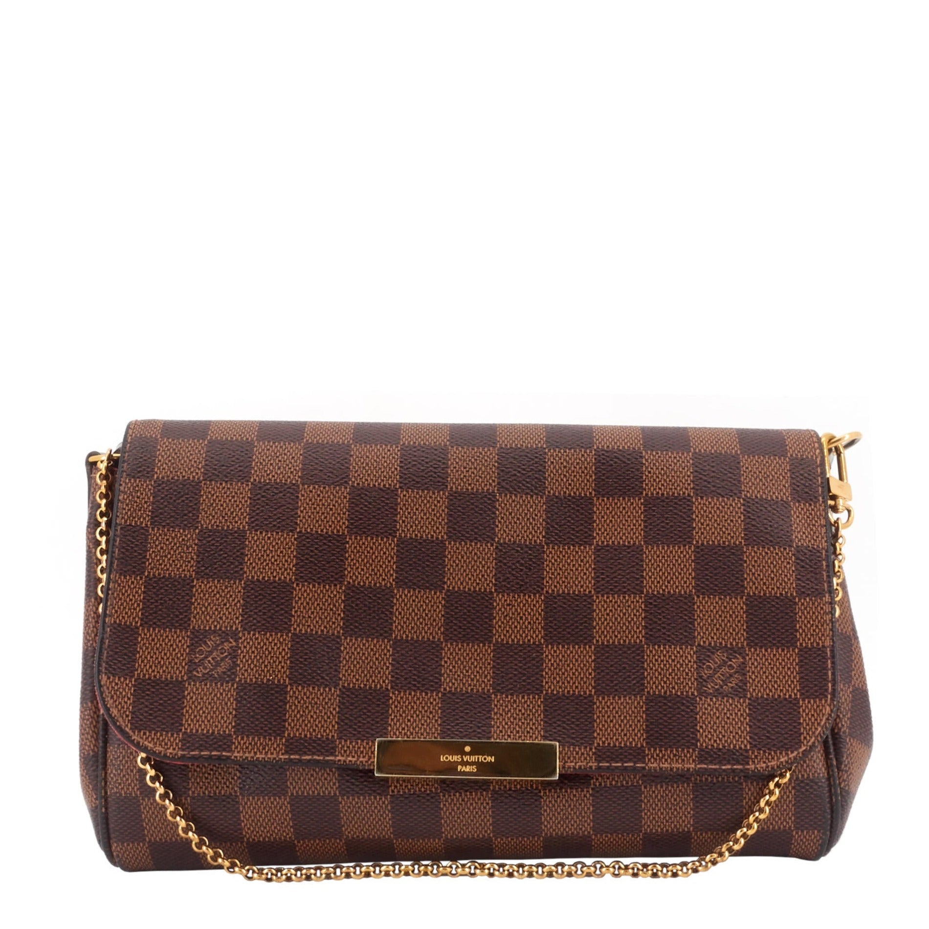 Favorite MM Damier Ebene Canvas Bag Poshbag Boutique