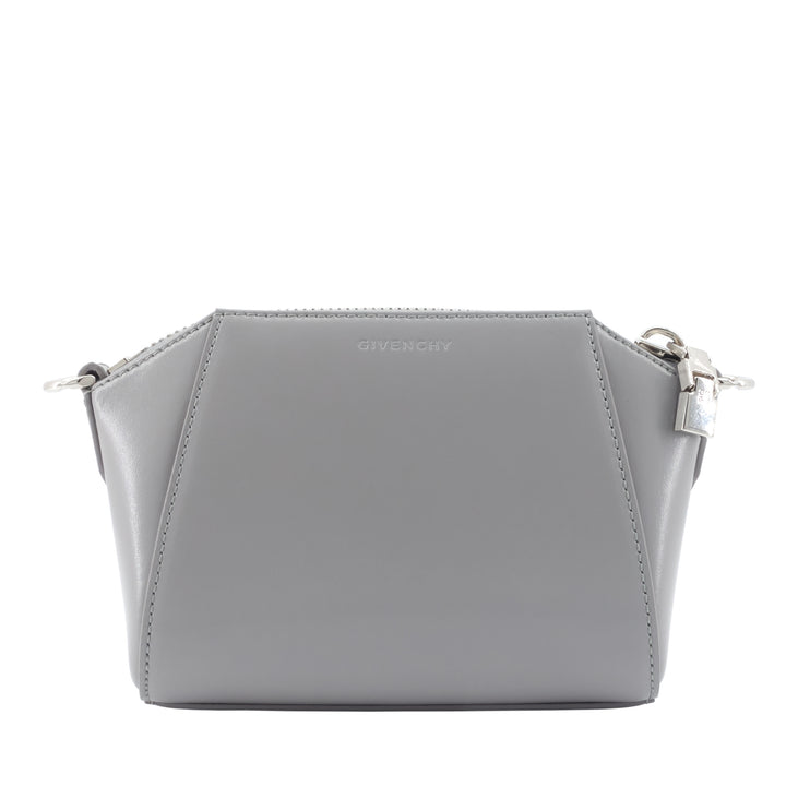 Antigona Nano Calfskin Leather Crossbody Bag