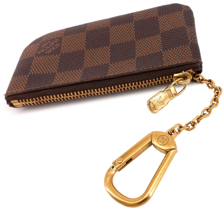 Damier Ebene Canvas Key Pouch