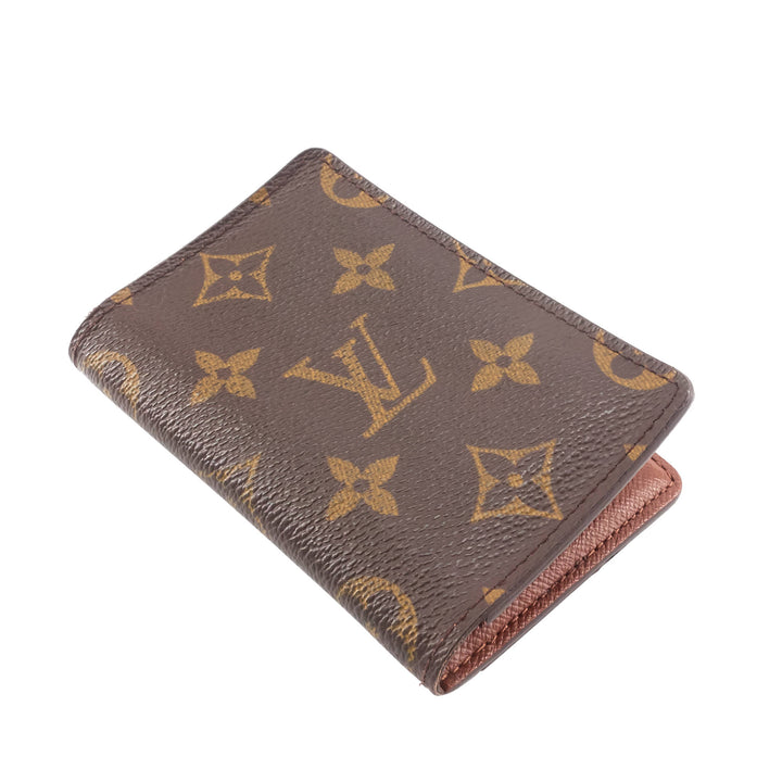 Monogram Canvas Pocket Organizer and Card Holder