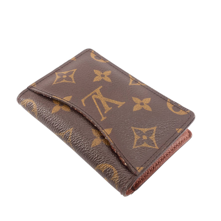 Monogram Canvas Pocket Organizer and Card Holder