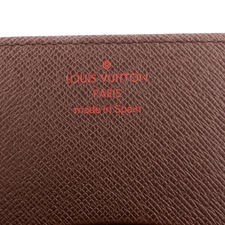 Damier Ebene Canvas Card Holder