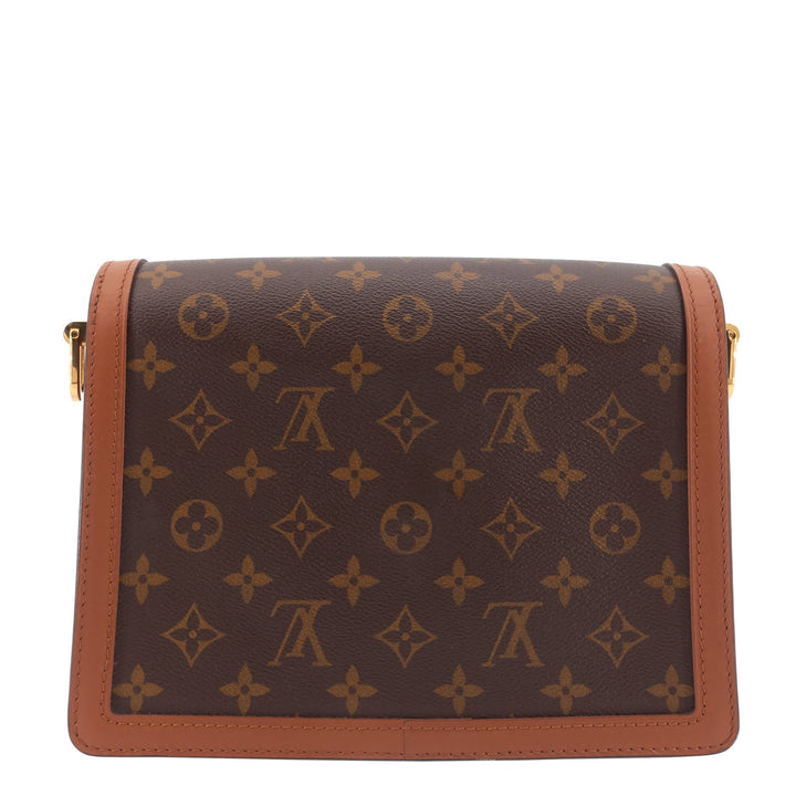 Dauphine MM Reverse Monogram Canvas Bag