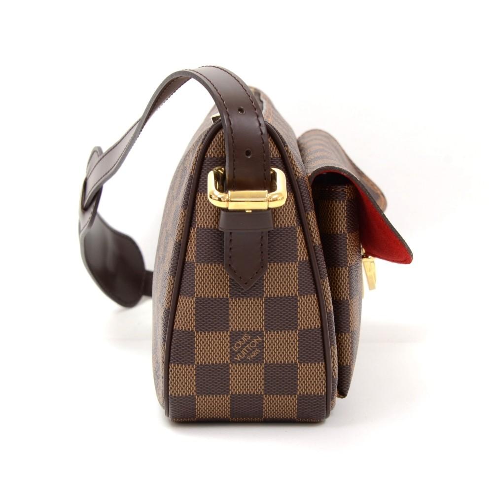 LOUIS VUITTON Used Ravello GM Shoulder Bag Damier Brown N60006 Vintage –  VINTAGE MODE JP