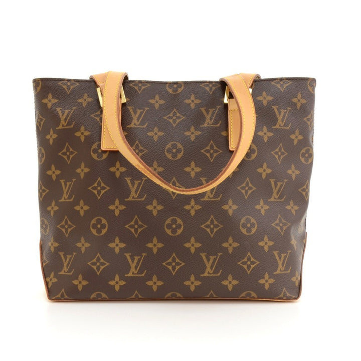 cabas piano monogram canvas shoulder bag