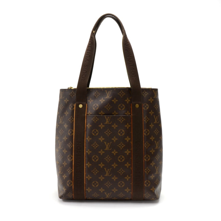 cabas beaubourg monogram canvas tote bag