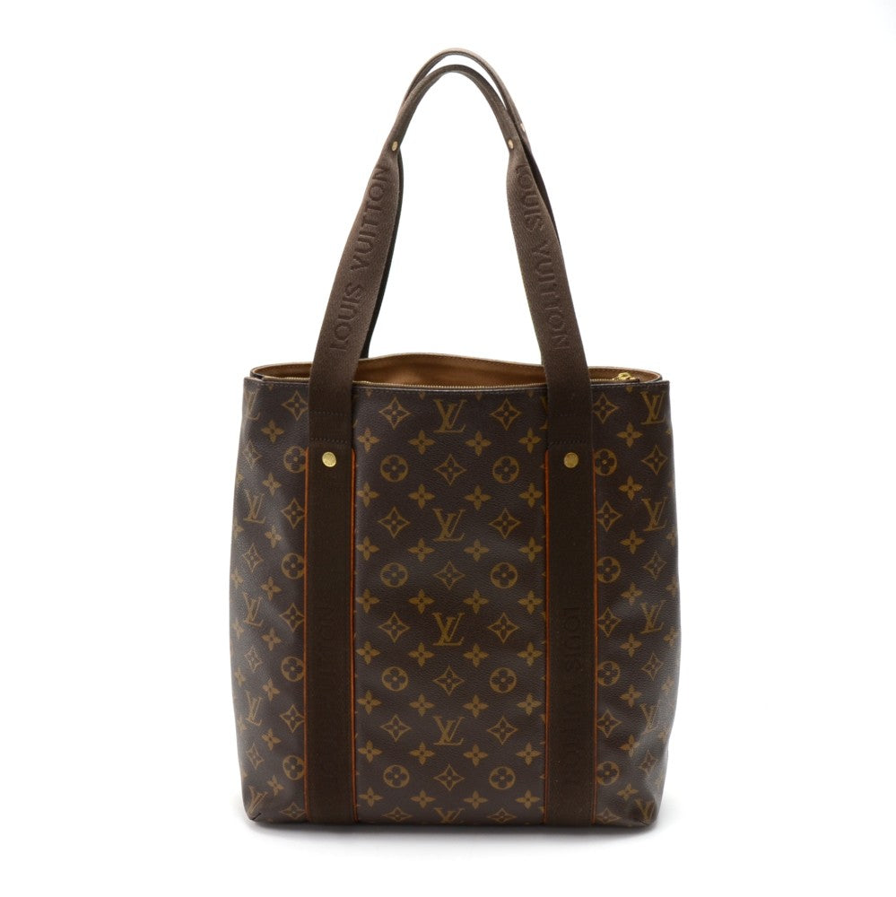 cabas beaubourg monogram canvas tote bag