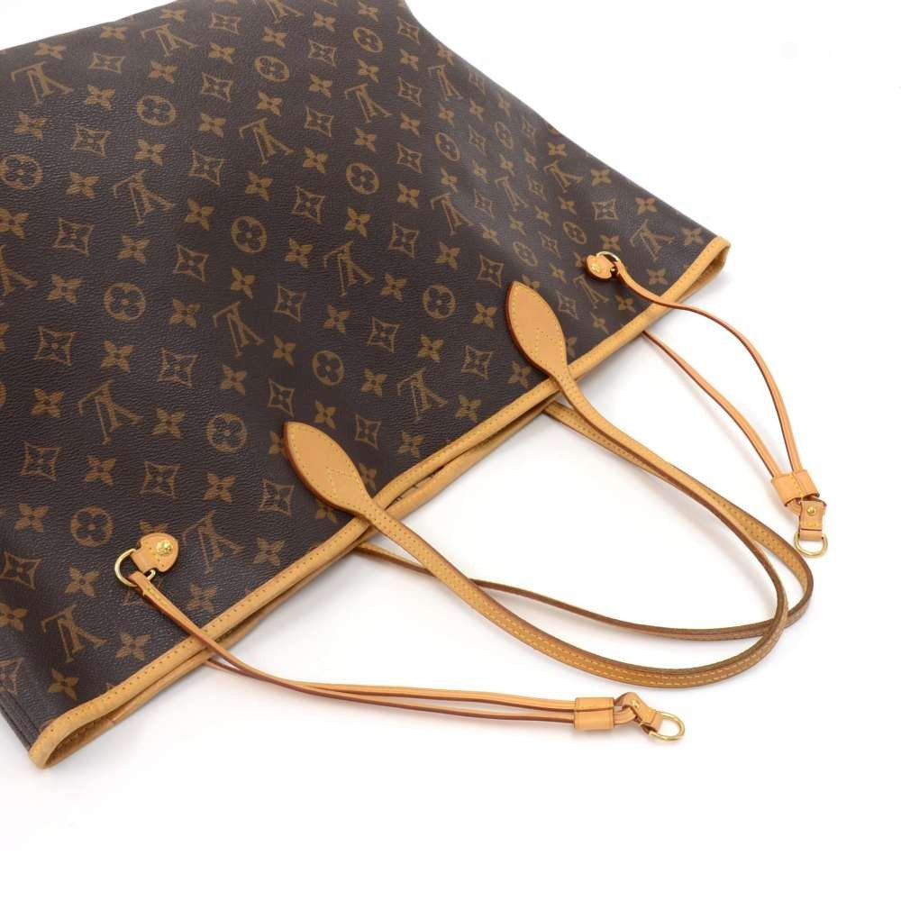 neverfull gm monogram canvas tote bag