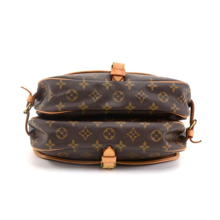 saumur 30 monogram canvas shoulder bag