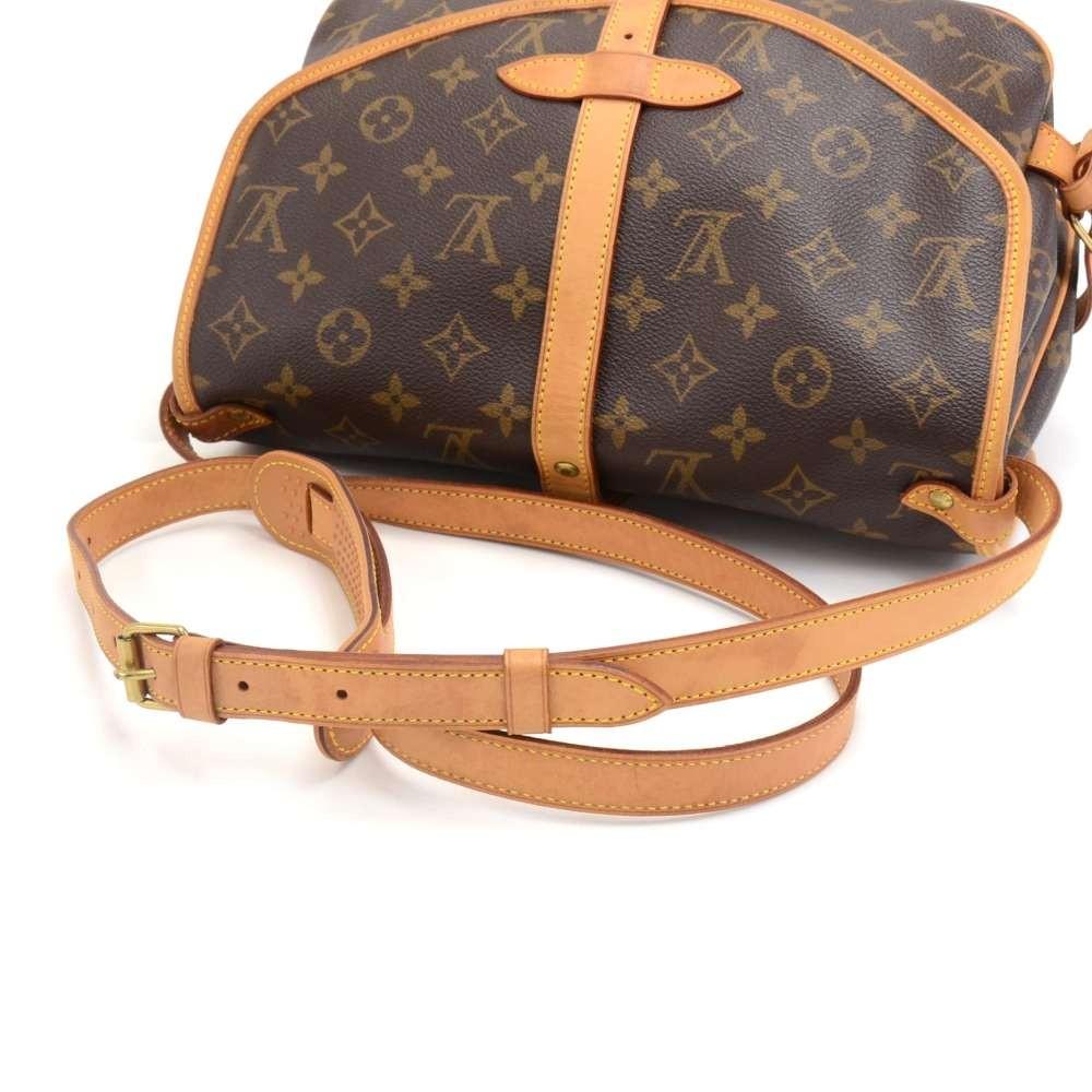 LOUIS VUITTON Monogram Canvas Saumur 30 Shoulder Bag - 20% OFF