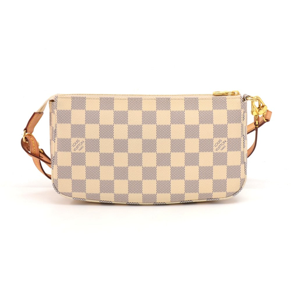 Pochette louis clearance vuitton damier azur