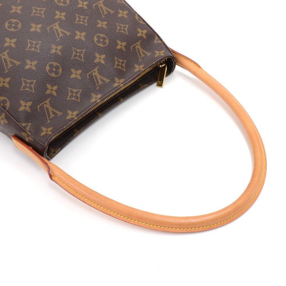 looping mm monogram canvas shoulder bag