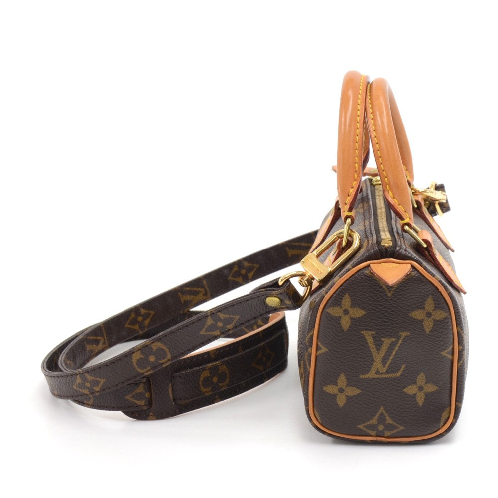 Louis Vuitton Monogram Mini Speedy HL with Strap Crossbody Bag Leather  ref.326853 - Joli Closet
