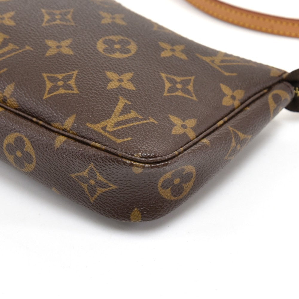 pochette accessoires monogram canvas bag with strap