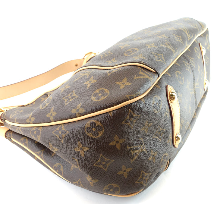 galliera pm monogram canvas handbag