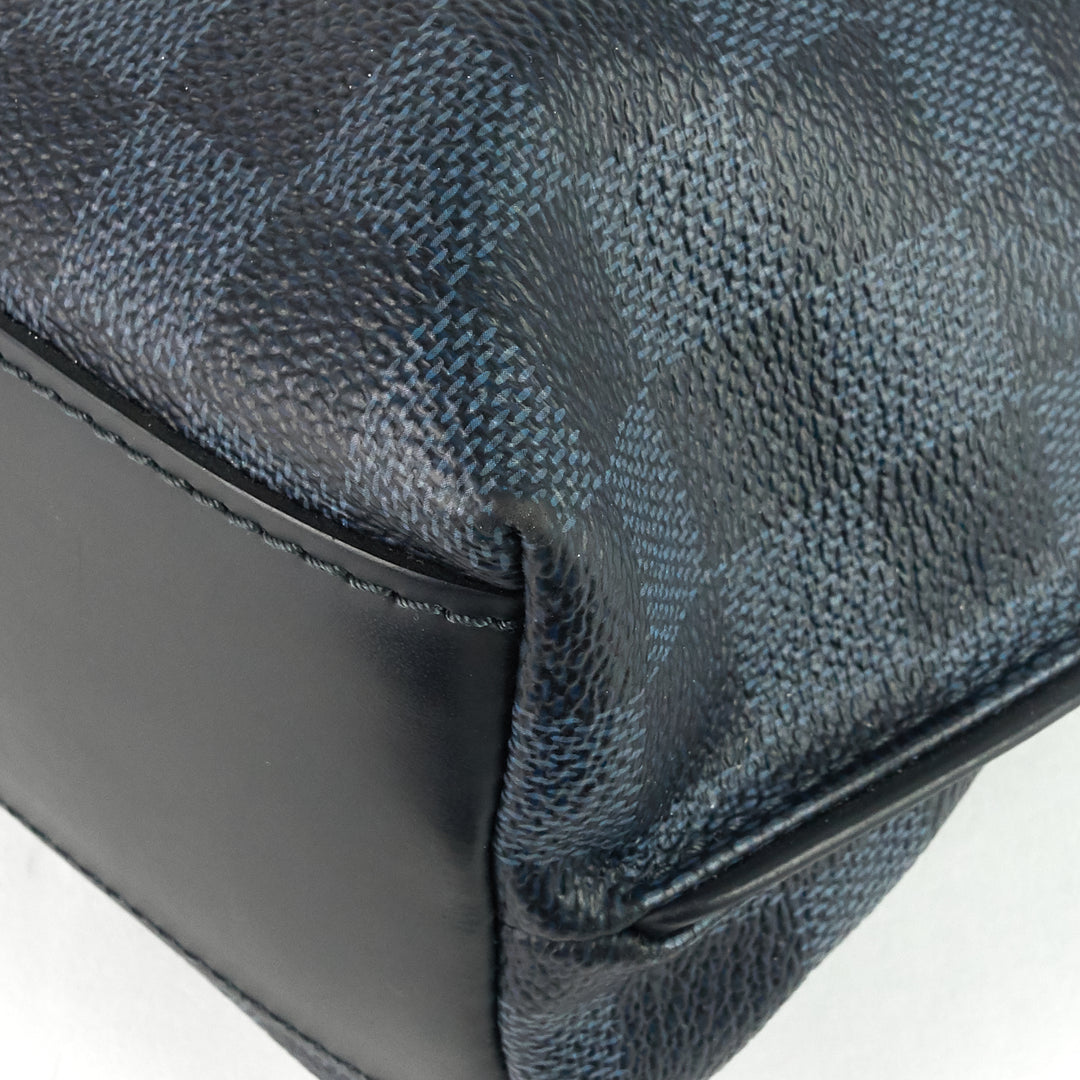 Cabas Jour Damier Cobalt Canvas Bag – Poshbag Boutique