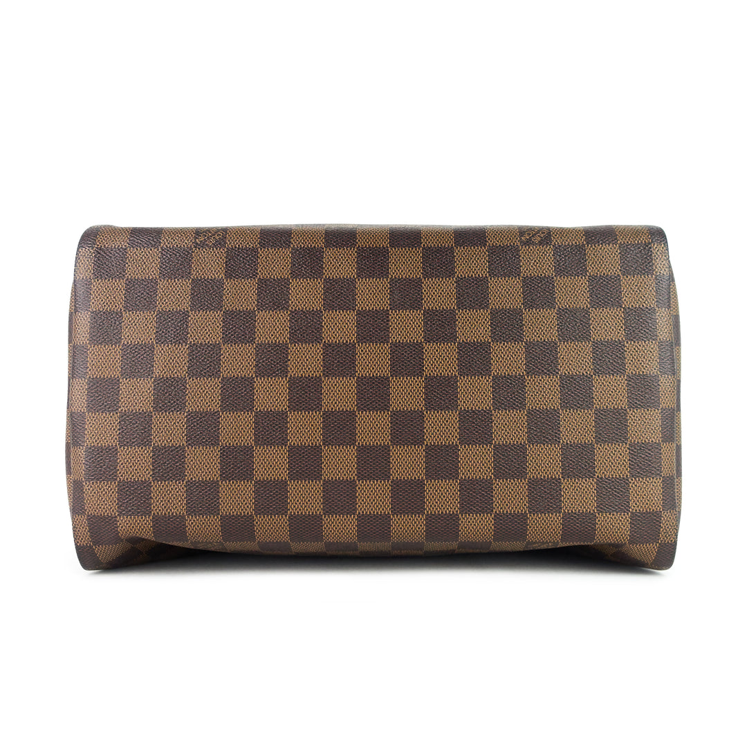 speedy 30 damier ebene canvas bag