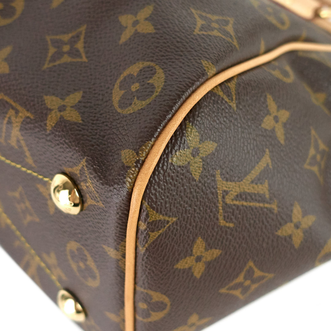 tivoli pm monogram canvas bag