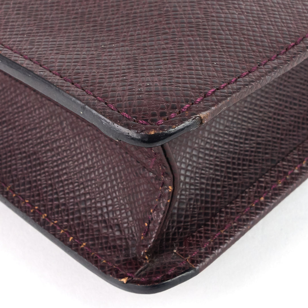 Black Louis Vuitton Taiga Serviette Kourad Briefcase Business Bag –  Designer Revival