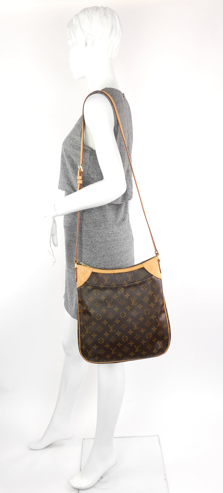 odeon mm monogram canvas bag