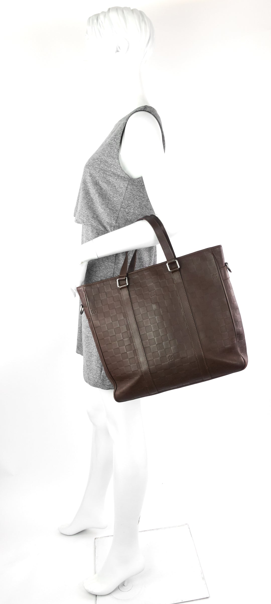 Louis Vuitton Neptune Damier Infini Leather Tadao Pm Tote Bag