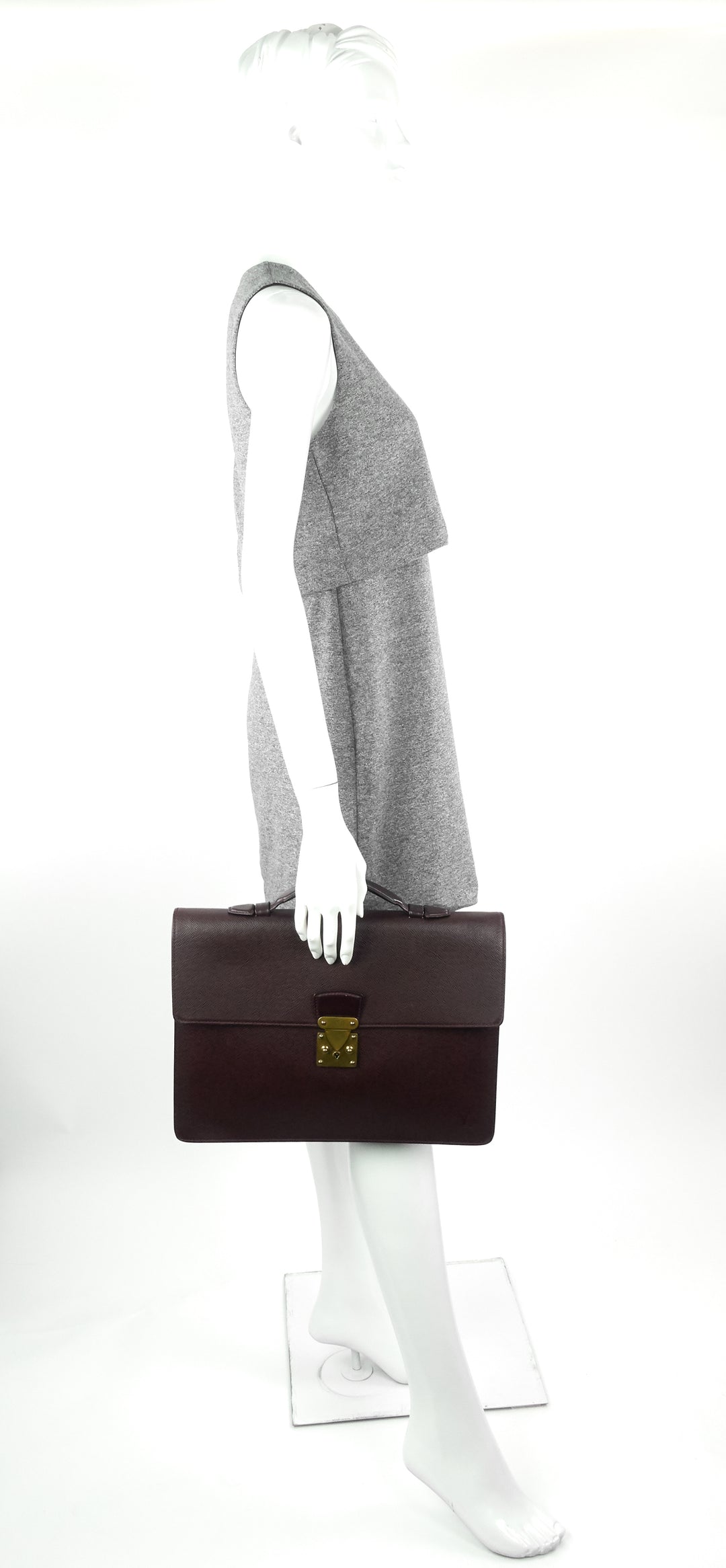 Louis Vuitton Taiga Kourad Briefcase - Green Briefcases, Bags