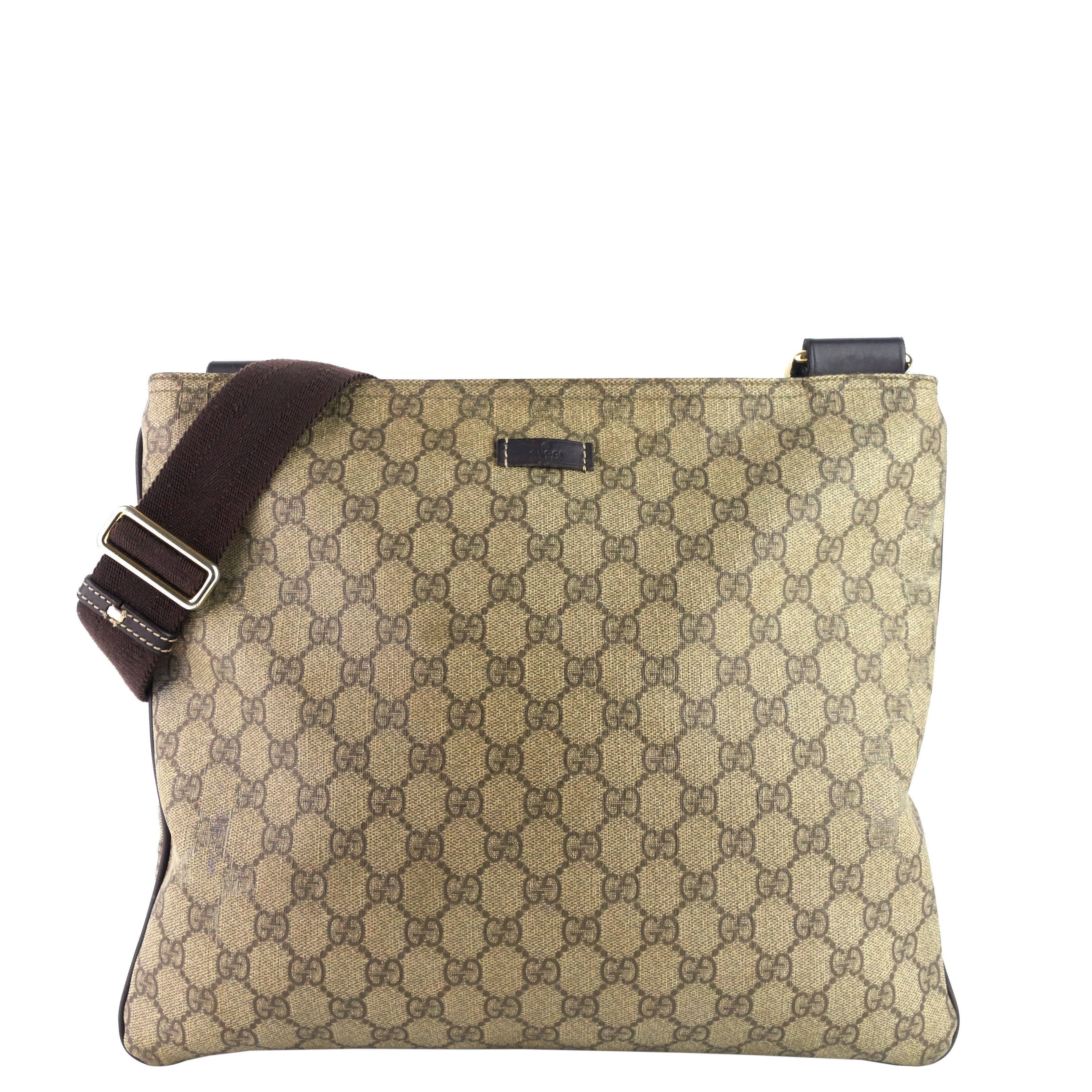 Gucci flat 2024 crossbody bag