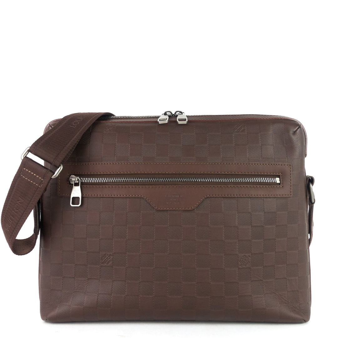 Louis Vuitton Messenger Calypso Damier Infini MM Brown in Leather with  Silver-tone - US