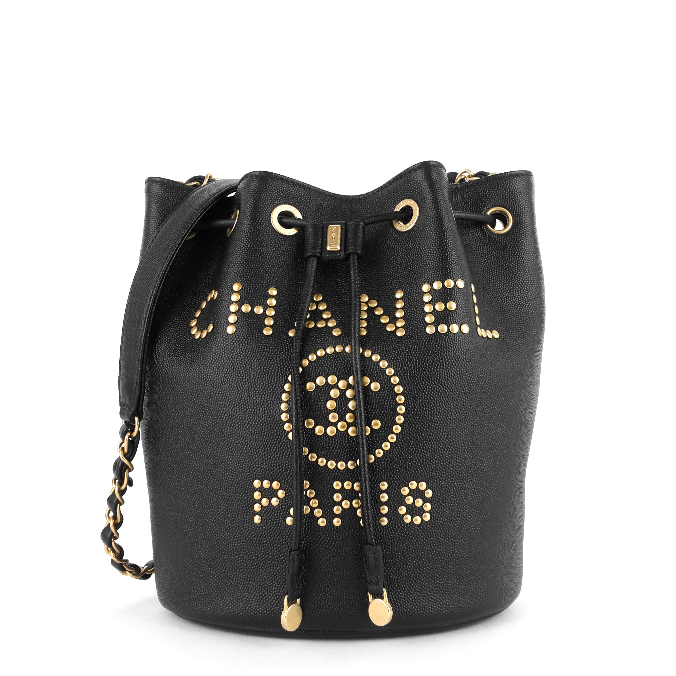 Chanel deauville bucket offers bag