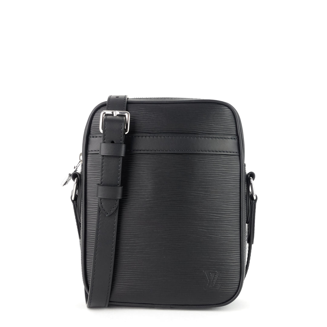 Sell Louis Vuitton Monogram Eclipse Epi Danube Slim Bag - Black