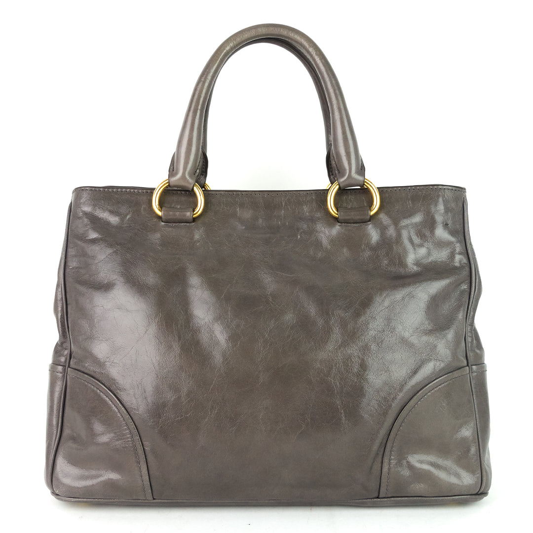 Prada, Bags, Auth Prada Vitello Shine 2way Shoulder Hand Bag Purse  Leather Bl728 Pink