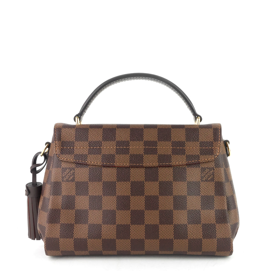 croisette damier ebene canvas bag