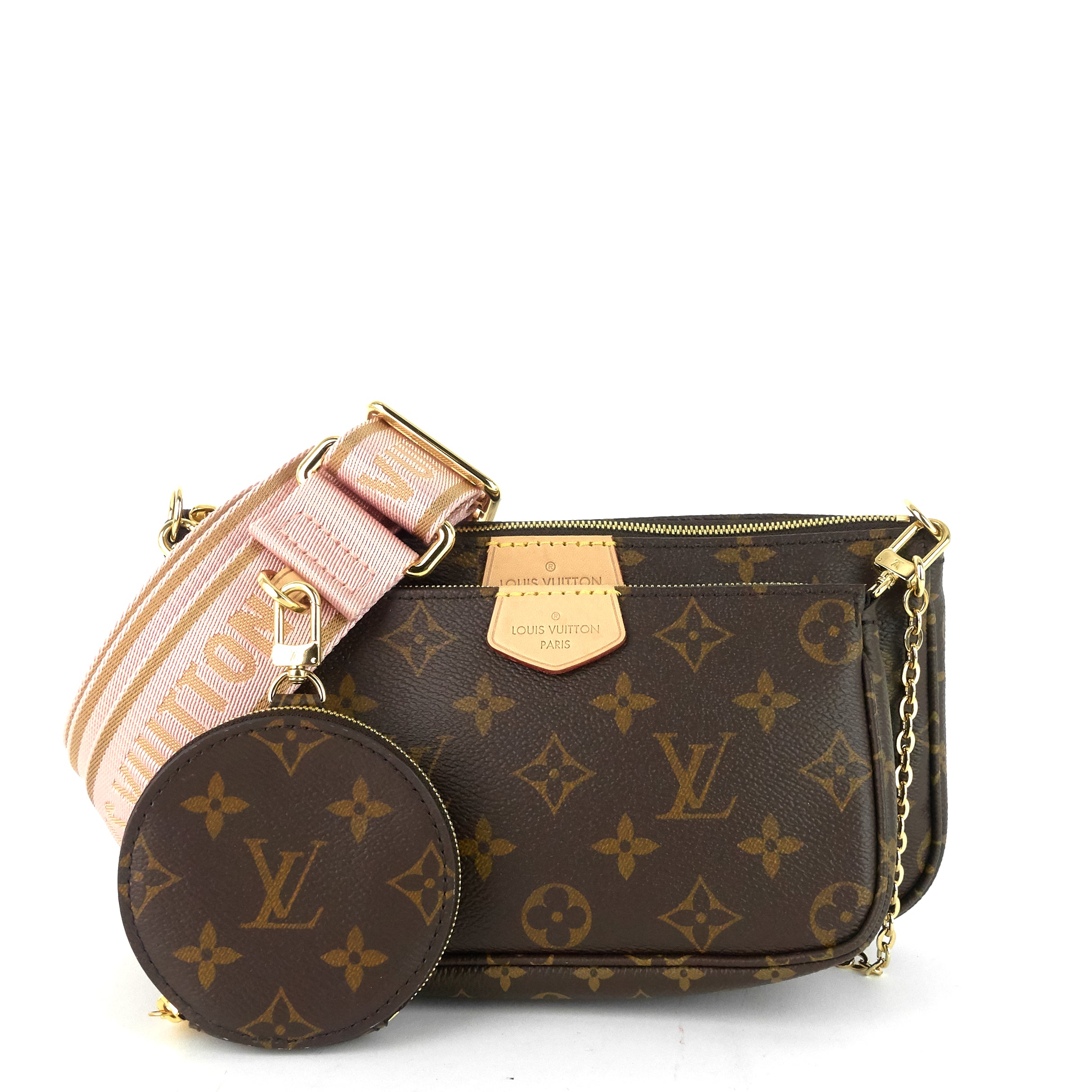 Louis vuitton multi sale pochette rose