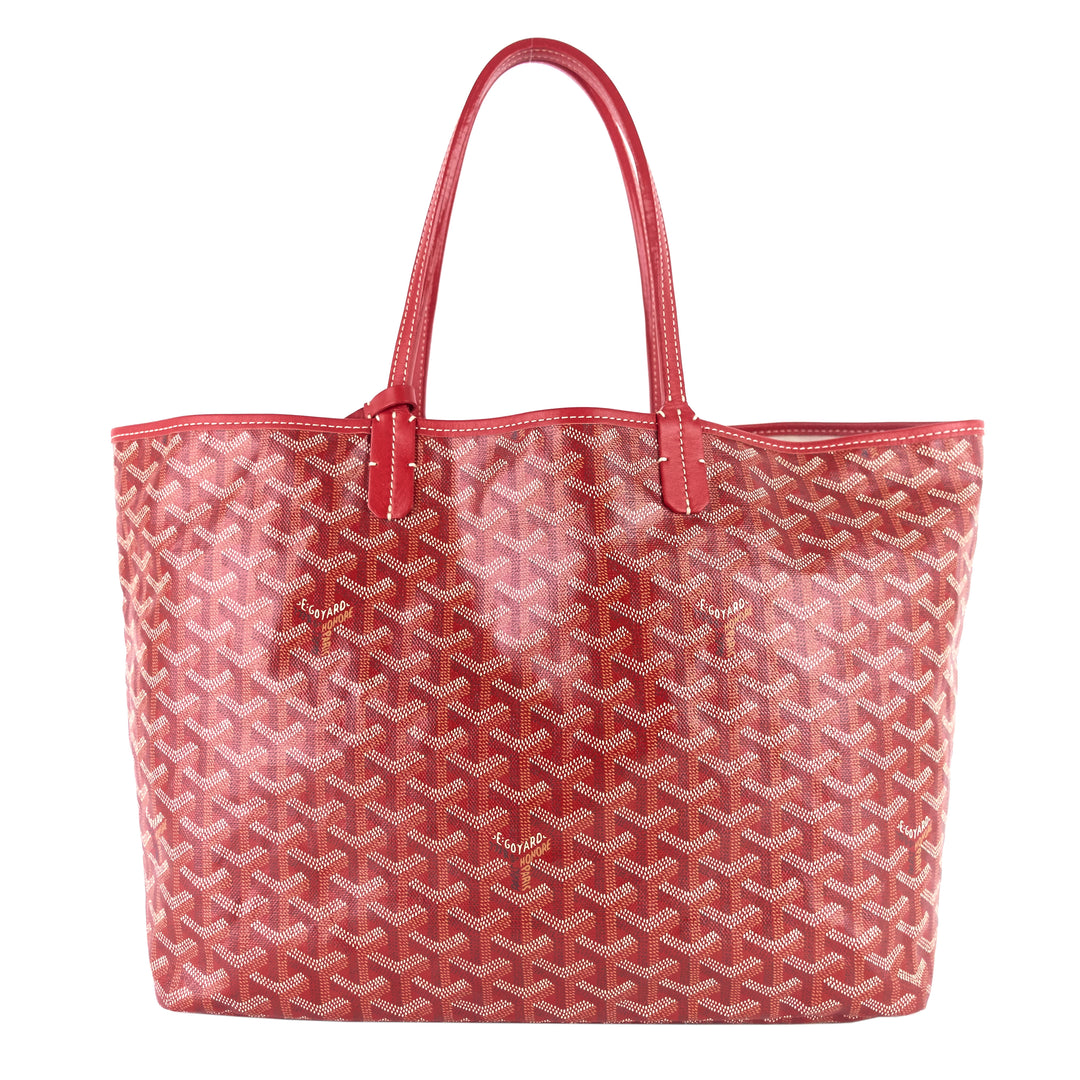 Goyard, Bags, Goyard Rouette Bag Coated Canvas Pm Red