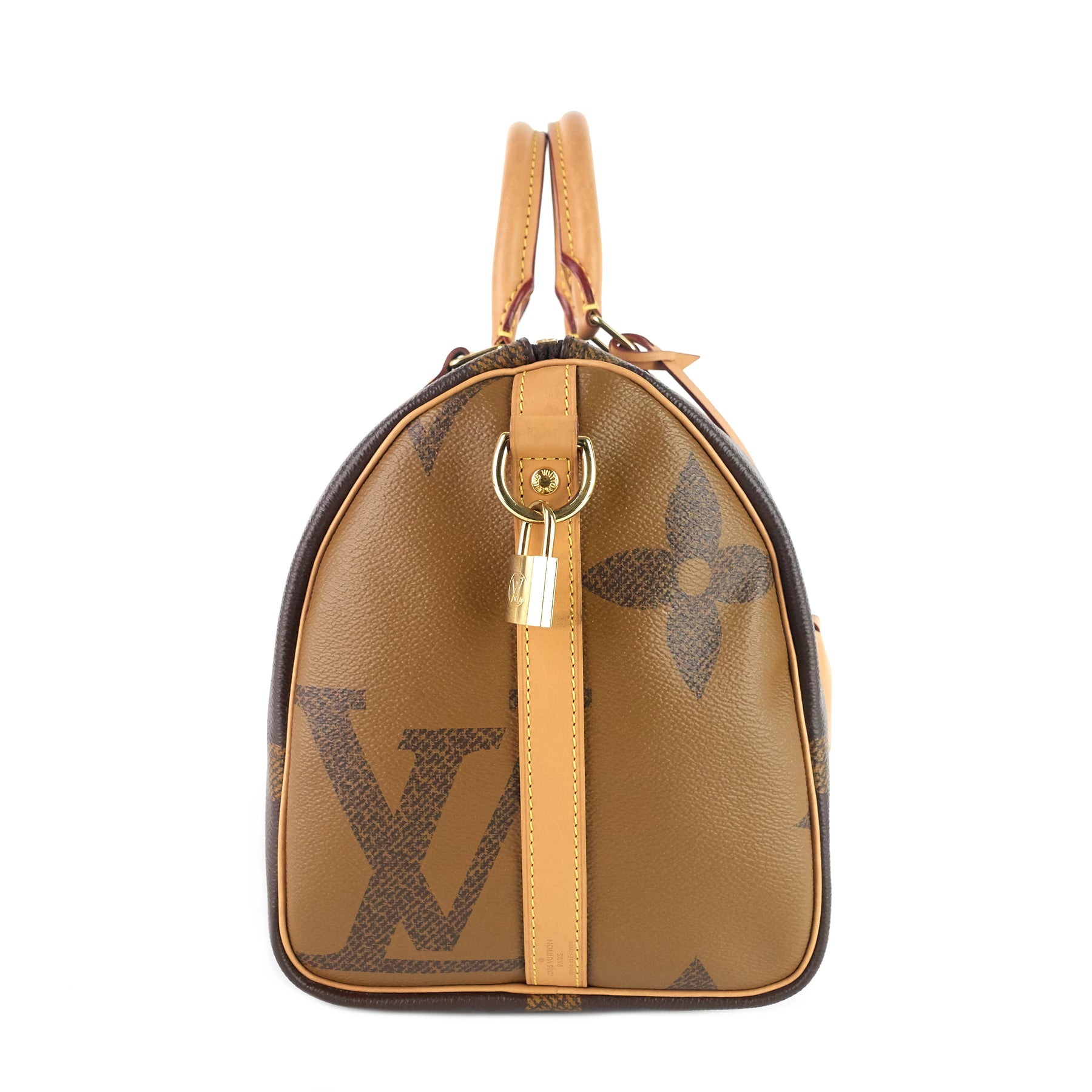 Louis Vuitton Speedy Bandouliere Monogram Giant Reverse 30 Brown