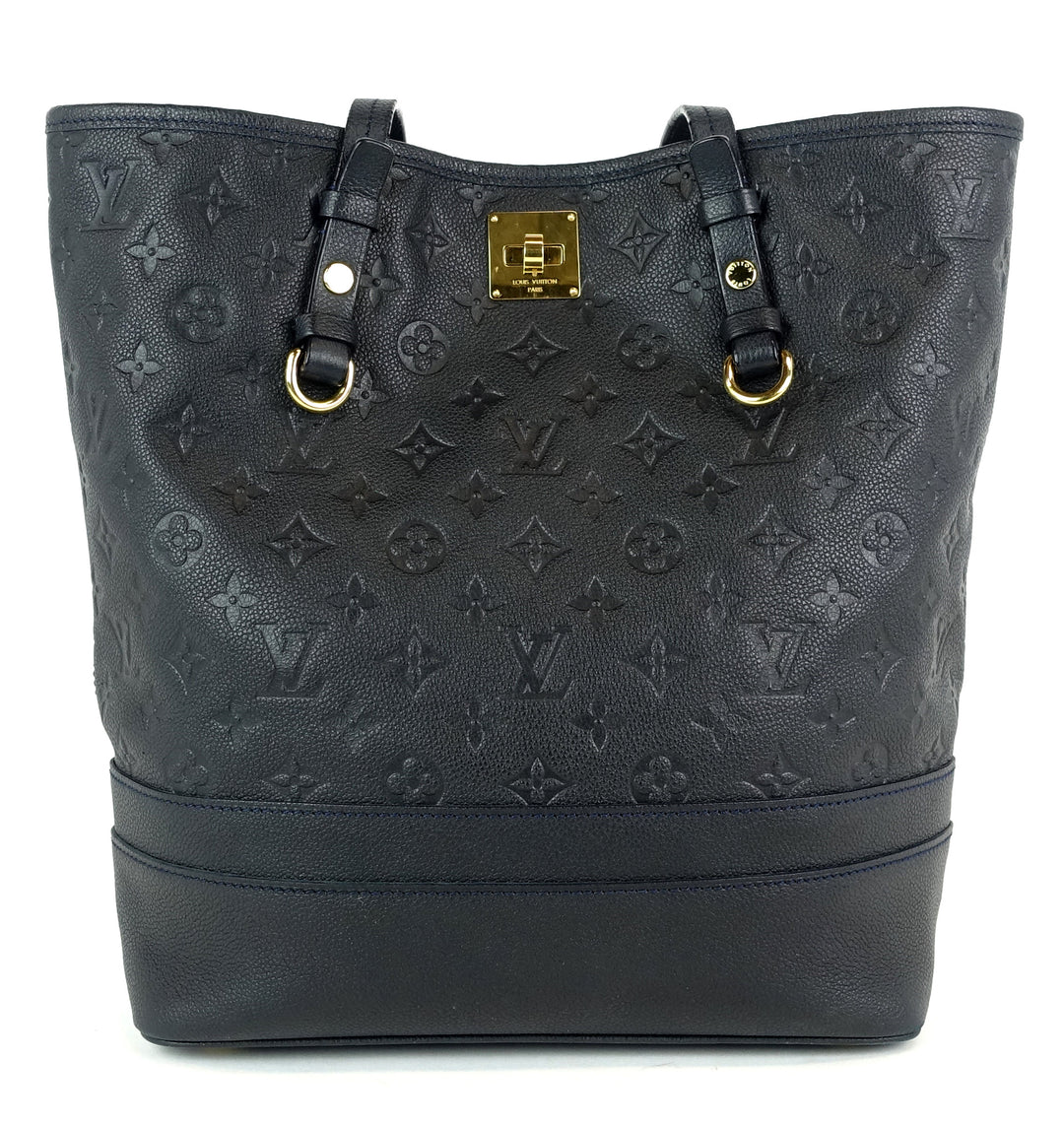 Authentic Louis Vuitton LV Citadine PM Monogram Empreinte Leather