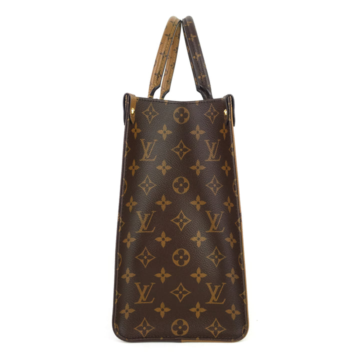 onthego mm monogram canvas bag