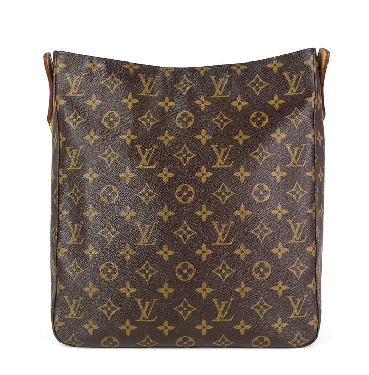 looping gm monogram canvas shoulder bag