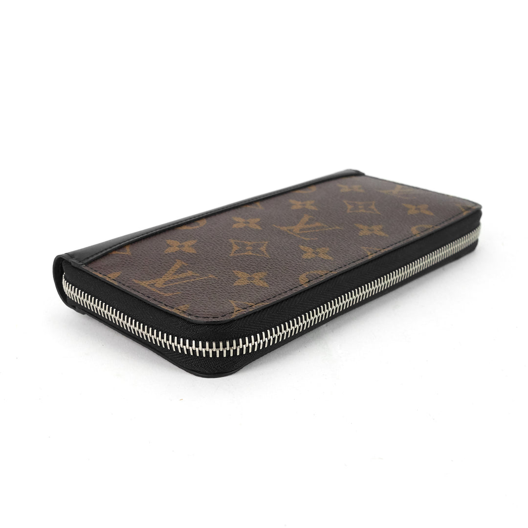 Zippy Wallet Macassar Monogram Canvas Vertical