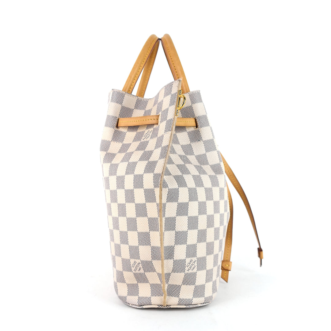 Louis Vuitton Girolata Damier Azur Canvas shoulder bag w/COA