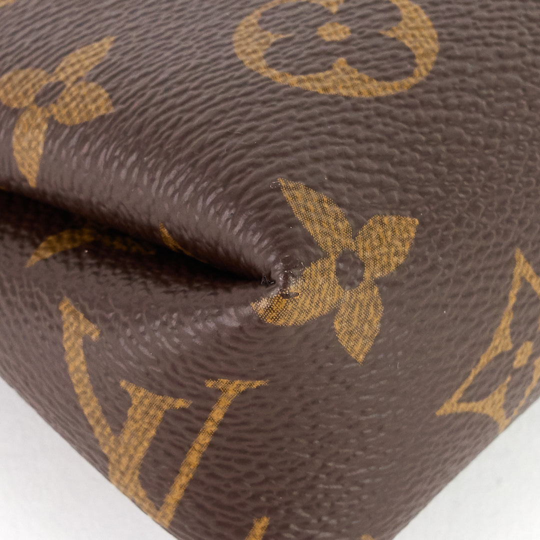 Pallas Monogram Canvas Clutch Bag – Poshbag Boutique