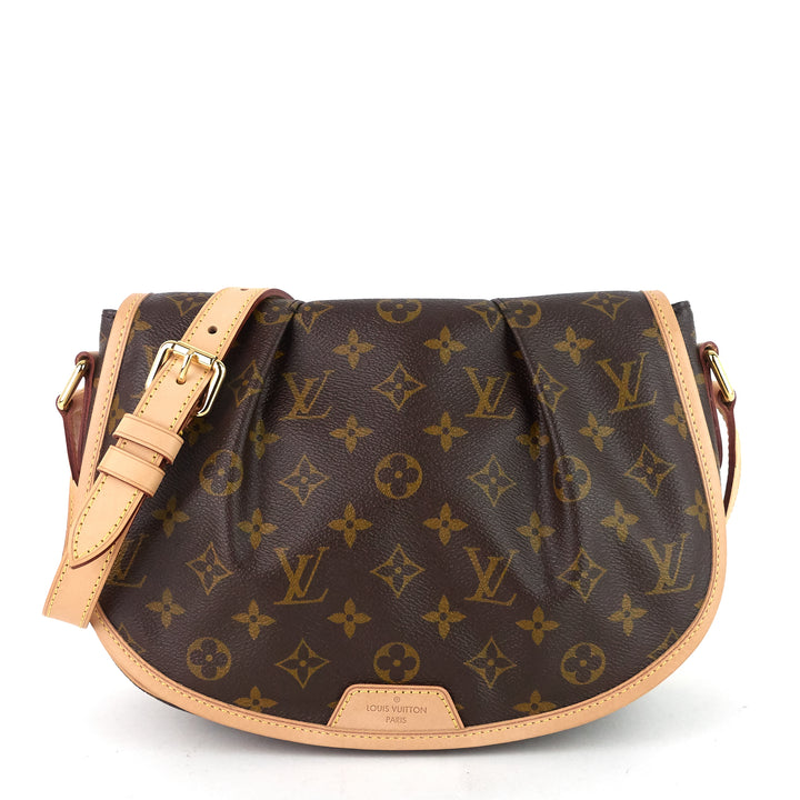 menilmontant pm monogram canvas bag