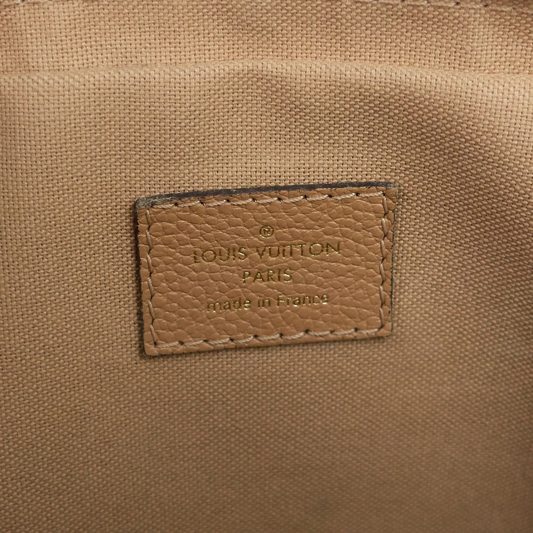 Louis Vuitton Marine/Rouge Monogram Empreinte Vosges MM Bag - Yoogi's Closet