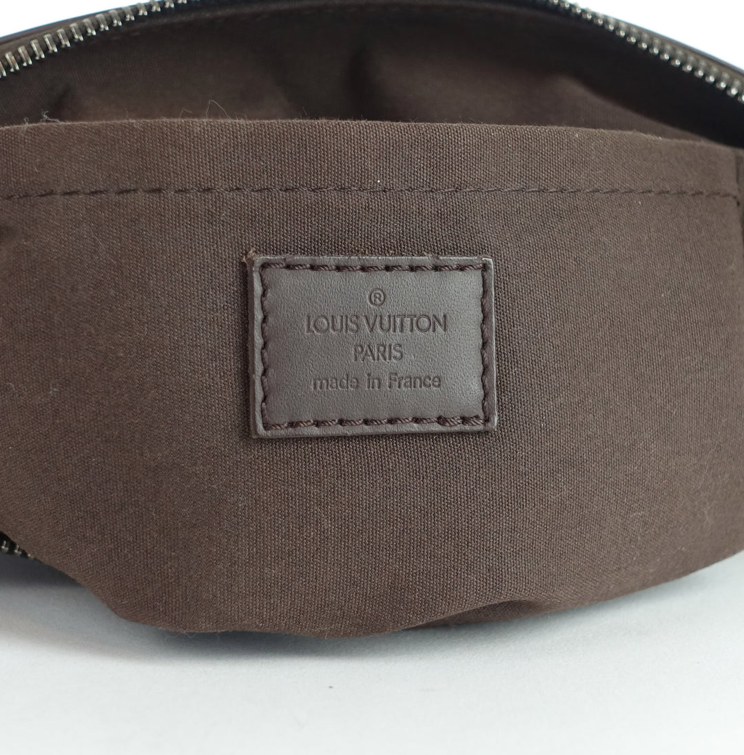 matsy brown epi leather shoulder bag