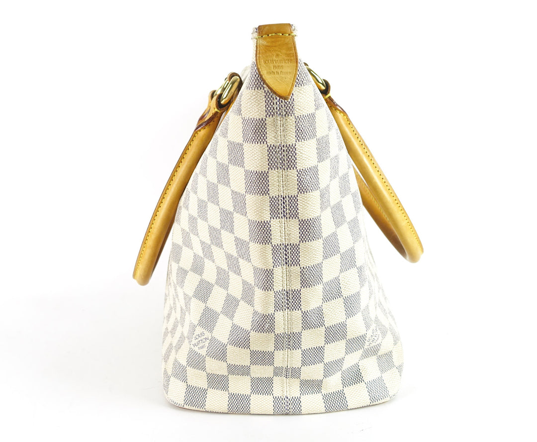 Louis Vuitton Damier Azur Saleya Bag ○ Labellov ○ Buy and Sell